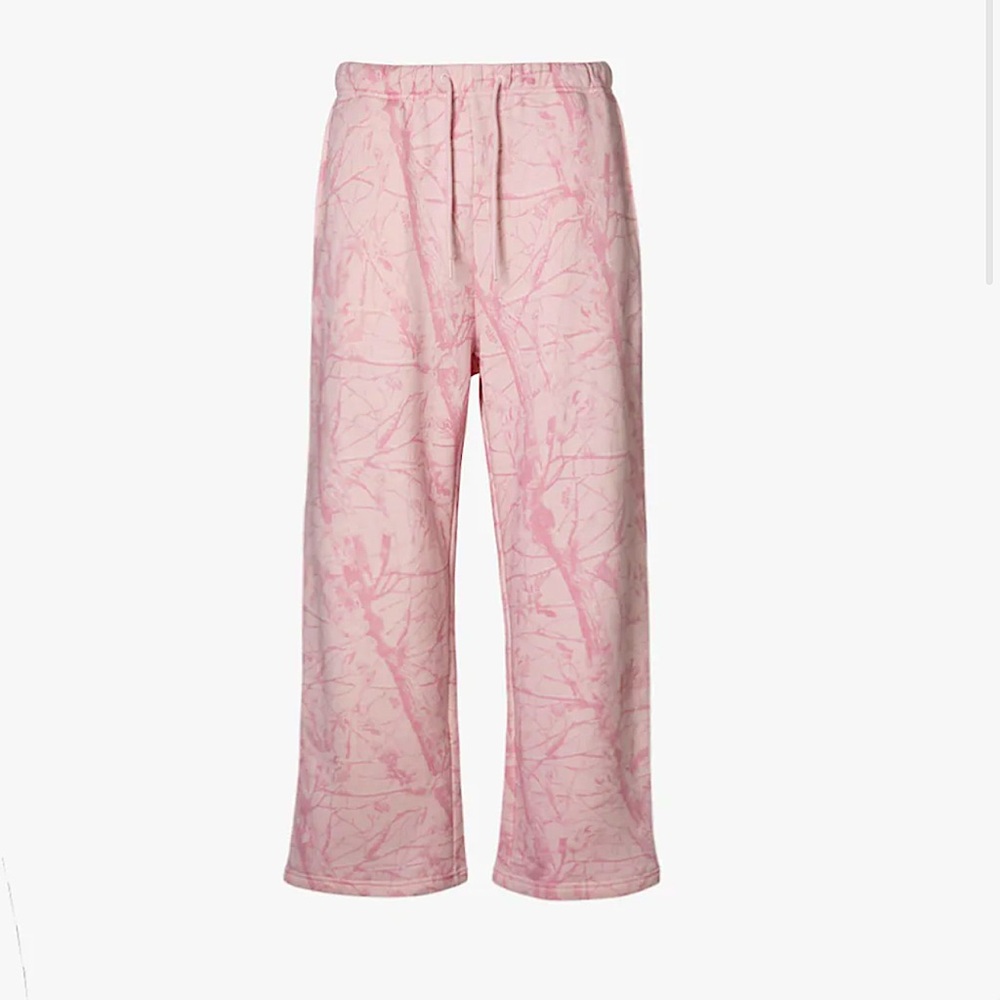 NWT Limited Edition Dairy Boy Bubblegum Camo Straight Leg Sweatpants